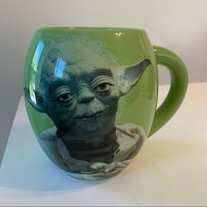 Star Wars Yoda May The Force Be With You Collectible Green Mug